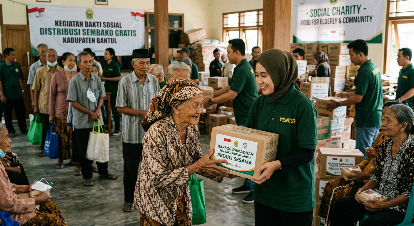 Bakti Sosial LIVESGP TEGAL Peduli - kegiatan LIVESGP TEGAL